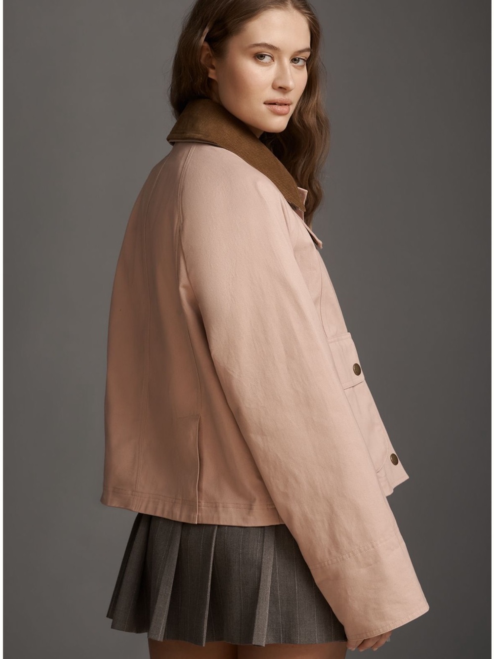 Barbour Beadnell cropped Jacket 8 NWT $300 - Picture 10 of 12